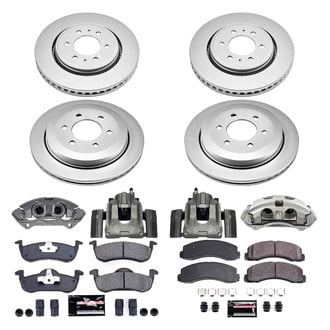 PowerStop® - Z23 Evolution Sport Plain Front and Rear Brake Kit with Calipers