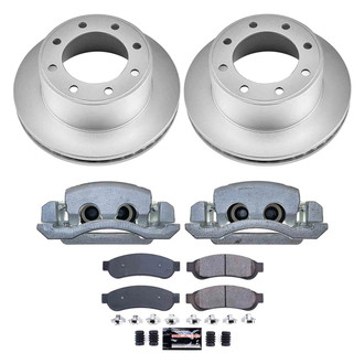 PowerStop® - Z23 Evolution Sport Plain Rear Brake Kit with Calipers