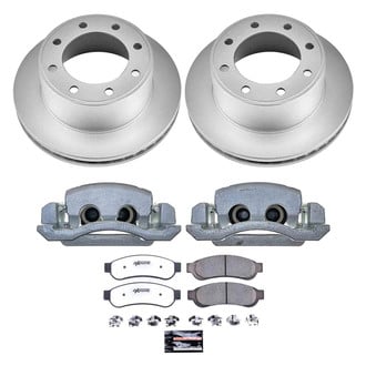PowerStop® - Z36 Extreme Plain Rear Brake Kit with Calipers