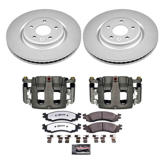 PowerStop® - Z36 Extreme Plain Front Brake Kit with Calipers