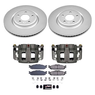 PowerStop® - Z23 Evolution Sport Plain Front Brake Kit with Calipers