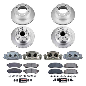 PowerStop® - Z23 Evolution Sport Plain Front and Rear Brake Kit with Calipers