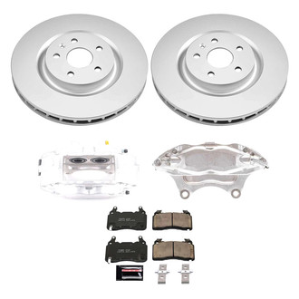 PowerStop® - Z23 Evolution Sport Plain Front Brake Kit with Calipers