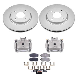 PowerStop® - Z23 Evolution Sport Plain Front Brake Kit with Calipers