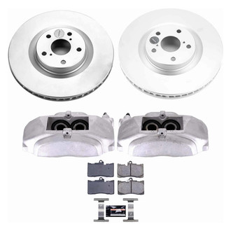 PowerStop® - Z23 Evolution Sport Plain Front Brake Kit with Calipers