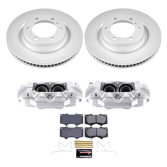 PowerStop® - Z23 Evolution Sport Plain Front Brake Kit with Calipers
