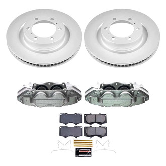 PowerStop® - Z23 Evolution Sport Plain Front Brake Kit with Calipers