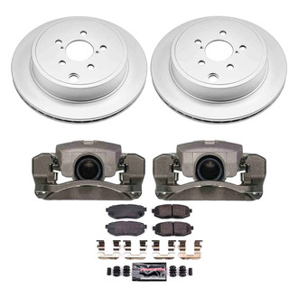 PowerStop® - Z23 Evolution Sport Plain Rear Brake Kit with Calipers