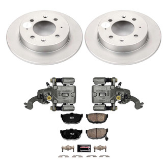 PowerStop® - Z23 Evolution Sport Plain Rear Brake Kit with Calipers
