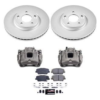 PowerStop® - Z23 Evolution Sport Plain Front Brake Kit with Calipers