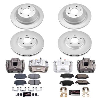 PowerStop® - Z23 Evolution Sport Plain Brake Kit with Calipers