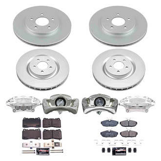 PowerStop® - Z23 Evolution Sport Plain Front and Rear Brake Kit with Calipers