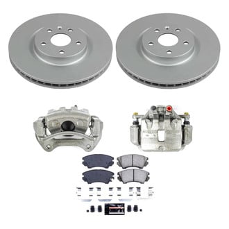 PowerStop® - Z23 Evolution Sport Plain Front Brake Kit with Calipers