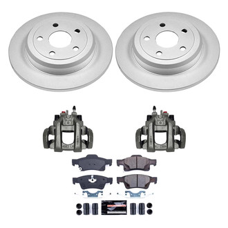 PowerStop® - Z23 Evolution Sport Plain Rear Brake Kit with Calipers