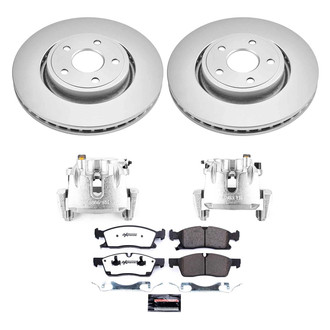 PowerStop® - Z36 Extreme Plain Front Brake Kit with Calipers