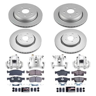 PowerStop® - Z23 Evolution Sport Plain Front and Rear Brake Kit with Calipers