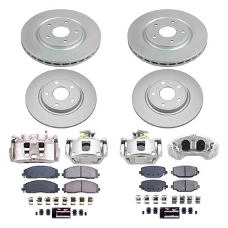 PowerStop® - Z23 Evolution Sport Plain Front and Rear Brake Kit with Calipers