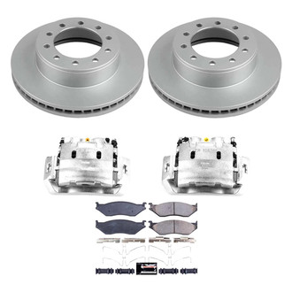 PowerStop® - Z23 Evolution Sport Plain Front Brake Kit with Calipers