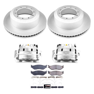 PowerStop® - Z23 Evolution Sport Plain Rear Brake Kit with Calipers