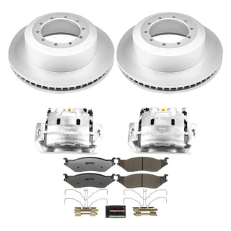 PowerStop® - Z36 Extreme Plain Rear Brake Kit with Calipers