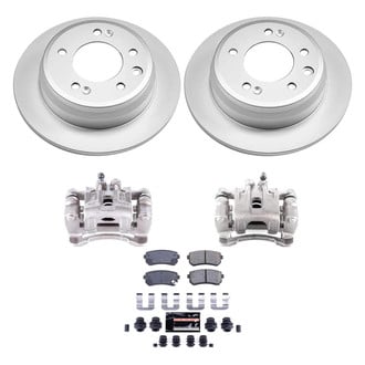 PowerStop® - Z23 Evolution Sport Plain Rear Brake Kit with Calipers