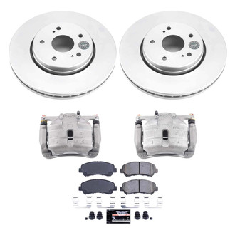 PowerStop® - Z23 Evolution Sport Plain Front Brake Kit with Calipers
