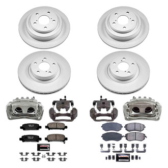 PowerStop® - Z23 Evolution Sport Plain Front and Rear Brake Kit with Calipers