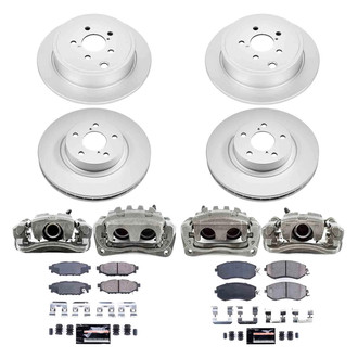 PowerStop® - Z23 Evolution Sport Plain Front and Rear Brake Kit with Calipers