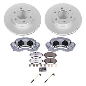 PowerStop® - Z36 Extreme Plain Front Brake Kit with Calipers