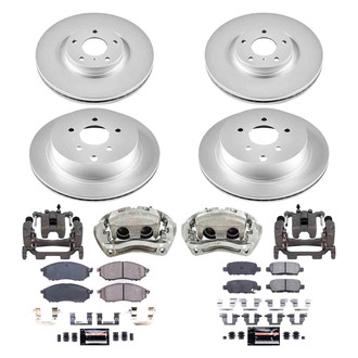PowerStop® - Z23 Evolution Sport Plain Front and Rear Brake Kit with Calipers