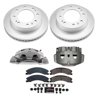 PowerStop® - Z23 Evolution Sport Plain Front Brake Kit with Calipers