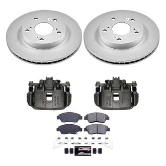 PowerStop® - Z23 Evolution Sport Plain Front Brake Kit with Calipers