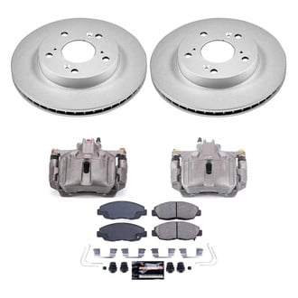 PowerStop® - Z23 Evolution Sport Plain Front Brake Kit with Calipers