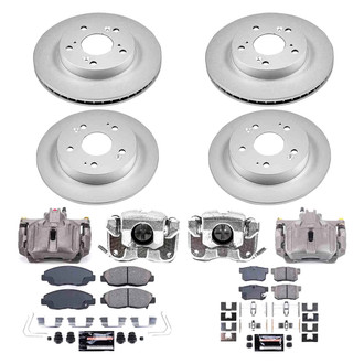 PowerStop® - Z23 Evolution Sport Plain Front and Rear Brake Kit with Calipers