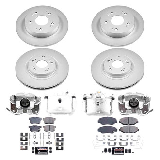 PowerStop® - Z23 Evolution Sport Plain Front and Rear Brake Kit with Calipers