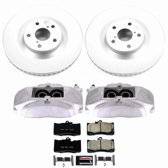 PowerStop® - Z23 Evolution Sport Plain Front Brake Kit with Calipers