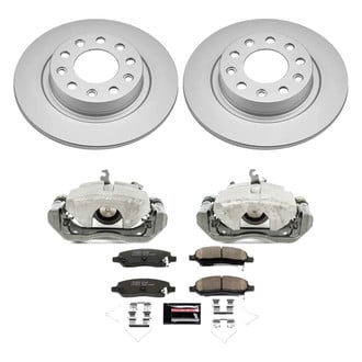 PowerStop® - Z23 Evolution Sport Plain Rear Brake Kit with Calipers