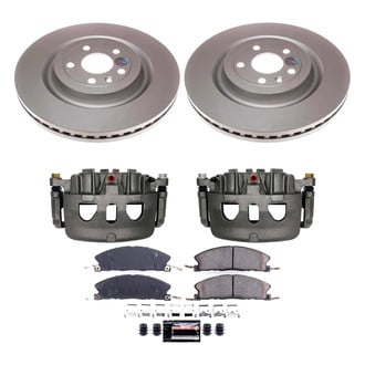 PowerStop® - Z23 Evolution Sport Plain Front Brake Kit with Calipers