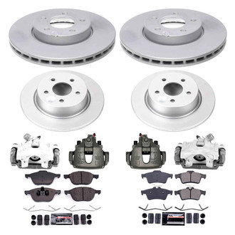 PowerStop® - Z23 Evolution Sport Plain Brake Kit with Calipers
