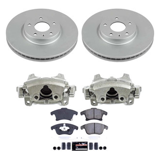 PowerStop® - Z23 Evolution Sport Plain Front Brake Kit with Calipers