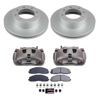 PowerStop® - Z23 Evolution Sport Plain Front Brake Kit with Calipers