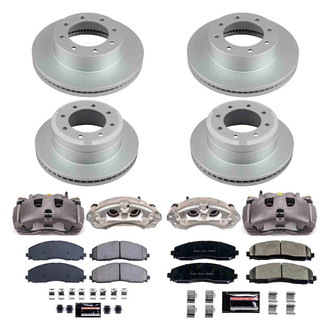 PowerStop® - Z23 Evolution Sport Plain Front and Rear Brake Kit with Calipers
