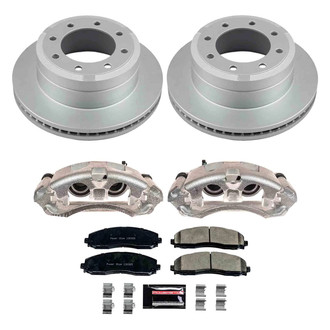 PowerStop® - Z23 Evolution Sport Plain Rear Brake Kit with Calipers