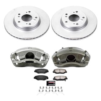 PowerStop® - Z36 Extreme Plain Front Brake Kit with Calipers