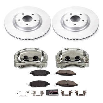 PowerStop® - Z23 Evolution Sport Plain Front Brake Kit with Calipers