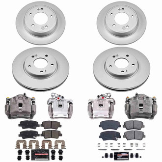 PowerStop® - Z23 Evolution Sport Plain Brake Kit with Calipers