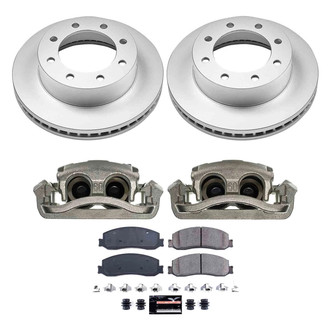 PowerStop® - Z23 Evolution Sport Plain Front Brake Kit with Calipers