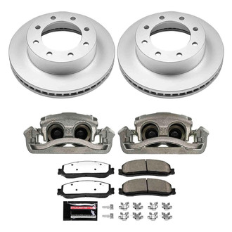 PowerStop® - Z36 Extreme Plain Front Brake Kit with Calipers