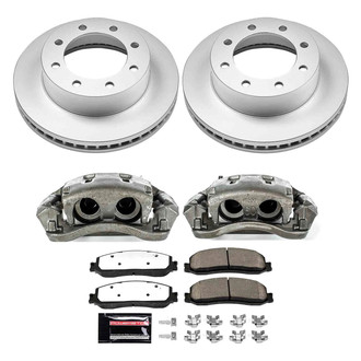 PowerStop® - Z36 Extreme Plain Front Brake Kit with Calipers