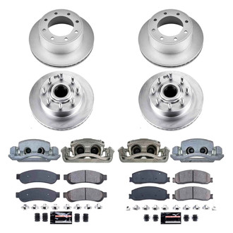 PowerStop® - Z23 Evolution Sport Plain Front and Rear Brake Kit with Calipers